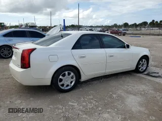2003 Cadillac CTS with VIN 1G6DM57NX30136910, listed as a Copart auction lot 76932244 with 146,785 mi miles and Salvage Title. Bid and sale history available at carsss.com. Image 3.