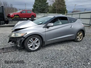 2011 Honda CR-Z EX with VIN JHMZF1D6XBS000796, listed as a Copart auction lot 53544875 with 0 mi miles and Salvage Title. Bid and sale history available at carsss.com. Image 1.
