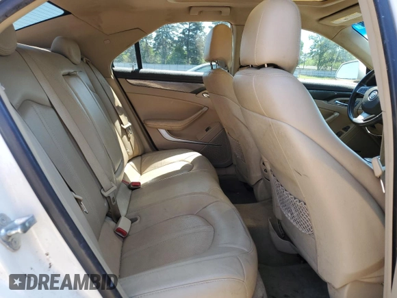 2013 Cadillac CTS Luxury with VIN 1G6DE5E59D0147205, listed as a Copart auction lot 52971005 with 180,291 mi miles and Salvage title. Bid and sale history available at DreamBid. Image 10.
