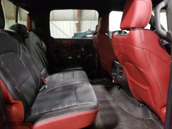 2019 Ram 1500 Rebel with VIN 1C6SRFLT1KN646037, listed as a Copart auction lot 73204094 with 74,338 mi miles and Salvage Title. Bid and sale history available at carsss.com. Image 10.
