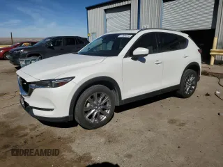 2019 Mazda CX-5 Grand Touring with VIN JM3KFADM4K1674408, listed as a Copart auction lot 47684015 with 77,554 mi miles and Salvage Title. Bid and sale history available at carsss.com. Image 1.