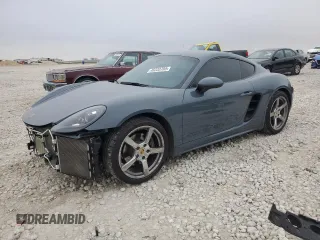 2017 Porsche 718 Cayman z VIN WP0AA2A83HS270244, wystawiony jako Copart lot #45233705 z przebiegiem 46 793 mil mil oraz Szkoda całkowita • Salvage title. Historia ofert i sprzedaży dostępna na DreamBid. Obrazek 1.