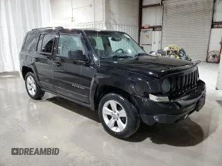 2017 Jeep Patriot High Altitude with VIN 1C4NJRFB4HD124583, listed as a Copart auction lot 48573335 with 163,047 mi miles and Salvage Title. Bid and sale history available at carsss.com. Image 4.