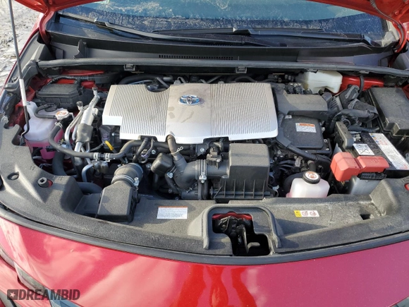 2022 Toyota Prius Prime LE with VIN JTDKAMFP0N3224568, listed as a Copart auction lot 45746755 with 0 mi miles and Salvage Title. Bid and sale history available at carsss.com. Image 11.