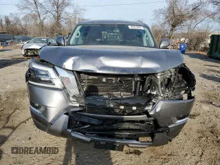 2021 Nissan Armada SL with VIN JN8AY2BB8M9793254, listed as a Copart auction lot 48853805 with 85,755 mi miles and Salvage Title. Bid and sale history available at carsss.com. Image 5.