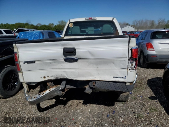 2013 Ford F-150 XL with VIN 1FTFW1EF8DKF67899, listed as a Copart auction lot 55303025 with 310,505 mi miles and Salvage title. Bid and sale history available at DreamBid. Image 6.