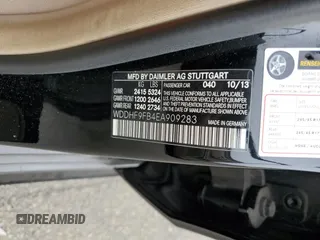 2014 Mercedes-Benz E 400 Sport with VIN WDDHF9FB4EA909283, listed as a Copart auction lot 73703584 with 73,857 mi miles and Salvage Title. Bid and sale history available at DreamBid. Image 12.