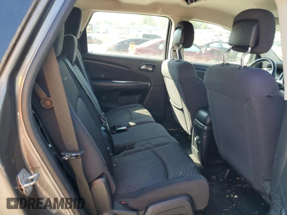 2013 Dodge Journey American Value z VIN 3C4PDCAB7DT547571, wystawiony jako Copart lot #58155265 z przebiegiem 111 613 mil mil oraz Czysty tytuł • Clean title. Historia ofert i sprzedaży dostępna na DreamBid. Obrazek 10.