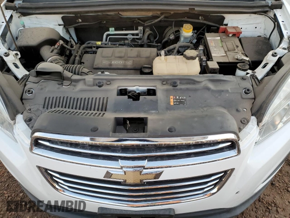 2016 Chevrolet Trax LS with VIN 3GNCJKSBXGL278915, listed as a Copart auction lot 44082575 with 82,598 mi miles and Clean Title. Bid and sale history available at carsss.com. Image 12.