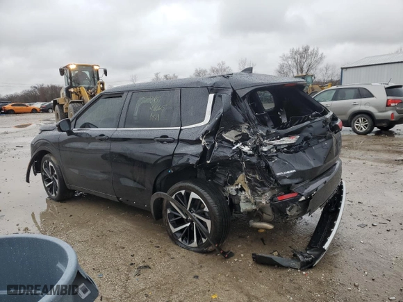 2022 Mitsubishi Outlander SE with VIN JA4J4UA87NZ011921, listed as a Copart auction lot 43610625 with 49,709 mi miles and Salvage Title. Bid and sale history available at carsss.com. Image 2.