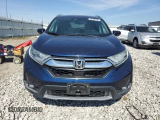 2019 Honda CR-V Touring with VIN 2HKRW2H9XKH607064, listed as a Copart auction lot 50198155 with 56,802 mi miles and Salvage Title. Bid and sale history available at carsss.com. Image 5.