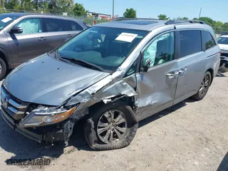 2016 Honda Odyssey EX-L with VIN 5FNRL5H68GB025082, listed as a IAAI auction lot 41994995 with 143,955 mi miles. Bid and sale history available at carsss.com. Image 17.