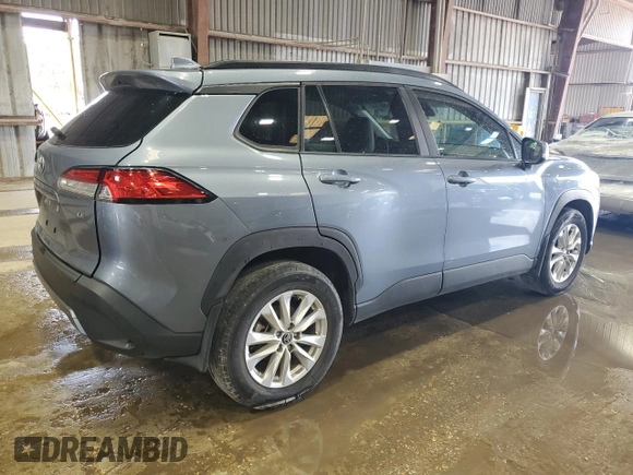 2023 Toyota Corolla Cross LE z VIN 7MUBAAAG4PV042580, wystawiony jako Copart lot #60788025 z przebiegiem 59 576 mil mil oraz Szkoda całkowita • Salvage title. Historia ofert i sprzedaży dostępna na DreamBid. Obrazek 3.