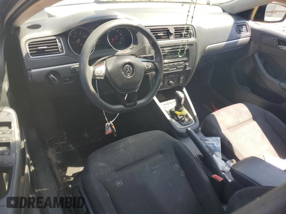 2015 Volkswagen Jetta SE with VIN 3VWD17AJXFM259533, listed as a Copart auction lot 52295555 with 170,886 mi miles and Salvage title. Bid and sale history available at DreamBid. Image 8.