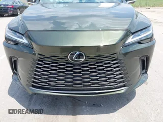 2024 Lexus RX 350 with VIN 2T2BAMBA6RC046837, listed as a IAAI auction lot 42651329 with 9,689 mi miles and . Bid and sale history available at DreamBid. Image 17.