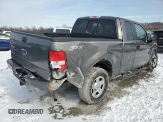 2005 Ford F-150 STX with VIN 1FTRX14W45FB61544, listed as a Copart auction lot 45526925 with 0 mi miles and Salvage Title. Bid and sale history available at carsss.com. Image 3.