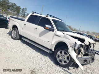2013 Ford F-150 XL with VIN 1FTFW1ET6DFC16603, listed as a Copart auction lot 50609755 with 143,463 mi miles and Salvage Title. Bid and sale history available at carsss.com. Image 4.