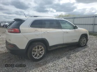 2015 Jeep Cherokee Latitude with VIN 1C4PJLCB9FW506880, listed as a Copart auction lot 54125765 with Not Provided miles and Salvage Title. Bid and sale history available at DreamBid. Image 3.