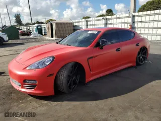 2012 Porsche Panamera S Hybrid with VIN WP0AD2A79CL045571, listed as a Copart auction lot 44125025 with 79,985 mi miles and Salvage Title. Bid and sale history available at carsss.com. Image 1.