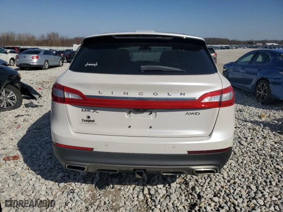 2017 Lincoln MKX Reserve with VIN 2LMPJ8LR5HBL45863, listed as a Copart auction lot 49338125 with 90,956 mi miles and Clean Title. Bid and sale history available at carsss.com. Image 6.