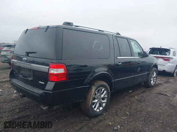 2015 Ford Expedition Max Limited with VIN 1FMJK2AT5FEF27137, listed as a IAAI auction lot 41680823 with 327,425 mi miles and . Bid and sale history available at DreamBid. Image 4.
