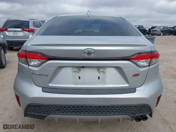 2021 Toyota Corolla SE with VIN JTDS4MCE4MJ055823, listed as a IAAI auction lot 41673759 with 78,747 mi miles. Bid and sale history available at carsss.com. Image 17.