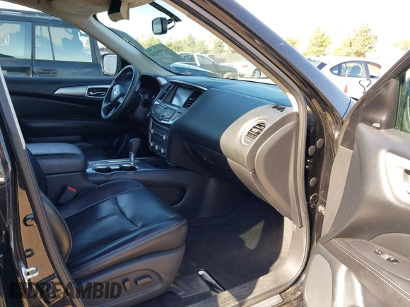 2018 Nissan Pathfinder S with VIN 5N1DR2MN6JC633381, listed as a IAAI auction lot 41999410 with 106,561 mi miles and . Bid and sale history available at DreamBid. Image 5.
