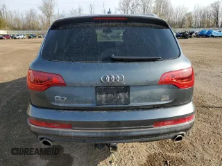 2015 Audi Q7 Premium Plus with VIN WA1LMAFE9FD019507, listed as a Copart auction lot 54137705 with 251,848 mi miles and Clean title. Bid and sale history available at DreamBid. Image 6.