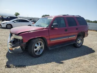2004 Chevrolet Tahoe LS with VIN 1GNEC13VX4R123064, listed as a Copart auction lot 59442445 with 384,621 mi miles and Salvage title. Bid and sale history available at DreamBid. Image 1.