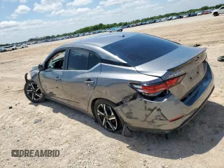2024 Nissan Sentra SV with VIN 3N1AB8CVXRY217033, listed as a Copart auction lot 58655825 with 21,531 mi miles and Salvage title. Bid and sale history available at DreamBid. Image 2.