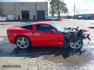 2005 Chevrolet Corvette with VIN 1G1YY24U855122094, listed as a IAAI auction lot 41777613 with 1 mi miles. Bid and sale history available at carsss.com. Image 14.