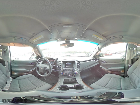 2016 Chevrolet Tahoe Commercial with VIN 1GNLCDEC8GR316001, listed as a Copart auction lot 42633985 with 90,388 mi miles and Salvage Title. Bid and sale history available at carsss.com. Image 15.
