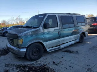 1993 Ford Econoline Cargo with VIN 1FDEE14N5PHB25182, listed as a Copart auction lot 79466974 with 140,129 mi miles and Clean Title. Bid and sale history available at carsss.com. Image 1.