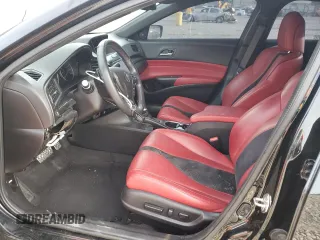 2019 Acura ILX Premium with VIN 19UDE2F82KA005694, listed as a Copart auction lot 59577855 with 75,721 mi miles and Salvage title. Bid and sale history available at DreamBid. Image 7.