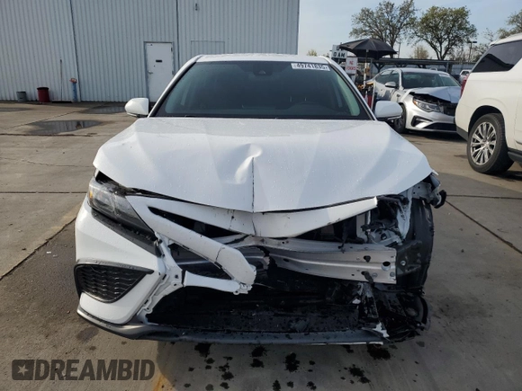 2022 Toyota Camry SE with VIN 4T1T11AK5NU645092, listed as a Copart auction lot 49741835 with 35,366 mi miles and Salvage Title. Bid and sale history available at carsss.com. Image 5.