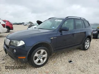 2008 BMW X3 3.0si with VIN WBXPC93438WJ16880, listed as a Copart auction lot 50837765 with 108,825 mi miles and Clean Title. Bid and sale history available at carsss.com. Image 1.