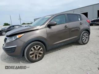 2015 Kia Sportage LX with VIN KNDPB3AC9F7698837, listed as a Copart auction lot 54319155 with 156,113 mi miles and Salvage Title. Bid and sale history available at carsss.com. Image 1.