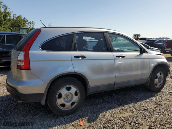 2009 Honda CR-V LX with VIN 5J6RE48369L010326, listed as a Copart auction lot 51893375 with 190,449 mi miles and Salvage Title. Bid and sale history available at carsss.com. Image 3.