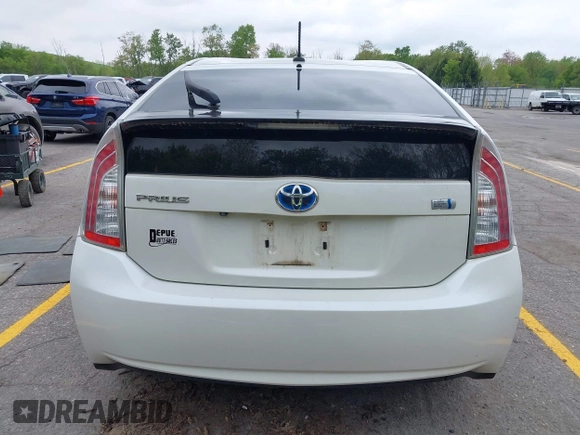 2012 Toyota Prius One z VIN JTDKN3DU7C1535804, wystawiony jako IAAI lot #42257951 z przebiegiem 202 822 mil mil oraz . Historia ofert i sprzedaży dostępna na DreamBid. Obrazek 16.