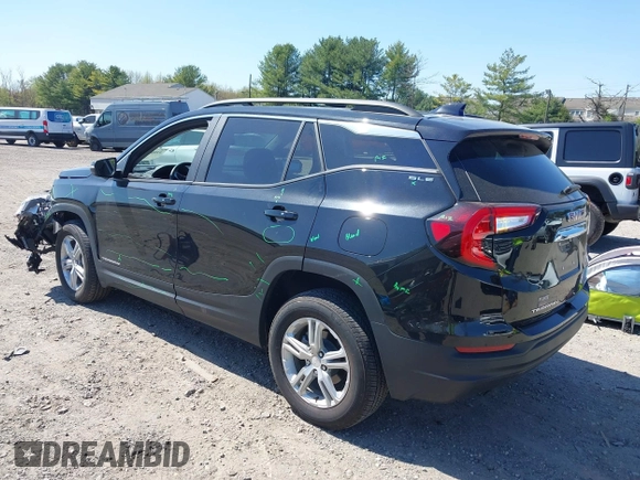 2024 GMC Terrain SLE with VIN 3GKALTEG8RL110916, listed as a IAAI auction lot 42064712 with 4,418 mi miles and . Bid and sale history available at DreamBid. Image 3.
