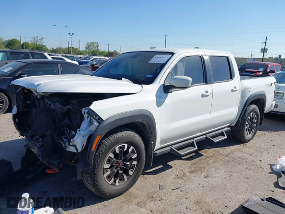 2022 Nissan Frontier SV with VIN 1N6ED1EJ2NN685935, listed as a IAAI auction lot 41859677 with 33,153 mi miles and . Bid and sale history available at DreamBid. Image 17.