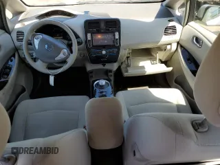 2012 Nissan LEAF SL with VIN JN1AZ0CP0CT025182, listed as a Copart auction lot 53716635 with 86,309 mi miles and Clean Title. Bid and sale history available at carsss.com. Image 8.