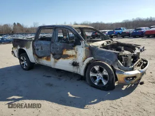 2022 Ram 1500 Laramie with VIN 1C6SRFJT9NN199223, listed as a Copart auction lot 48730295 with Not provided miles and Salvage title. Bid and sale history available at DreamBid. Image 4.