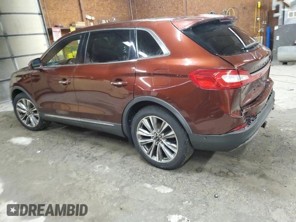 2016 Lincoln MKX Reserve z VIN 2LMPJ8LP3GBL29092, wystawiony jako Copart lot #84923904 z przebiegiem 94 213 mil mil oraz Szkoda całkowita • Salvage title. Historia ofert i sprzedaży dostępna na DreamBid. Obrazek 2.