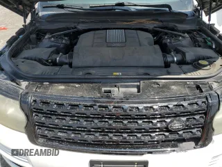 2014 Land Rover Range Rover HSE z VIN SALGS2WF3EA176079, wystawiony jako Copart lot #54985595 z przebiegiem 108 955 mil mil oraz Szkoda całkowita • Salvage title. Historia ofert i sprzedaży dostępna na DreamBid. Obrazek 12.