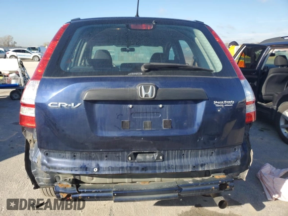 2009 Honda CR-V LX with VIN 5J6RE48369L030141, listed as a Copart auction lot 79566954 with 235,353 mi miles and Salvage Title. Bid and sale history available at carsss.com. Image 6.