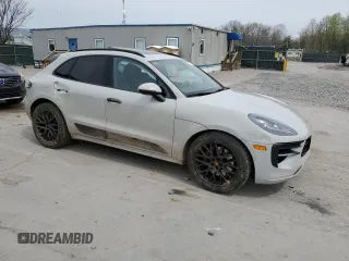 2020 Porsche Macan GTS with VIN WP1AG2A59LLB55606, listed as a Copart auction lot 54704855 with 86,786 mi miles and Salvage Title. Bid and sale history available at DreamBid. Image 4.