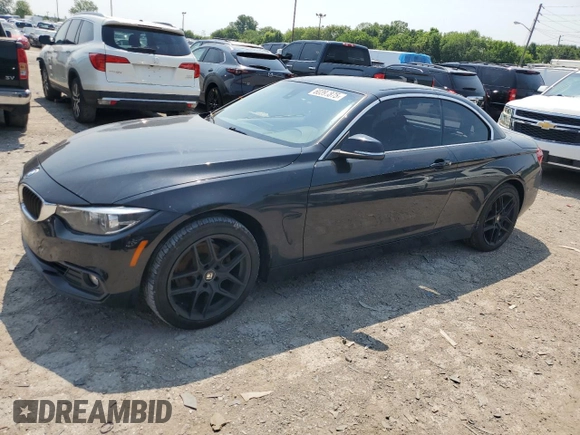2018 BMW 4 Series 430i xDrive z VIN WBA4Z3C58JEC48985, wystawiony jako Copart lot #60398875 z przebiegiem 65 643 mil mil oraz Szkoda całkowita • Salvage title. Historia ofert i sprzedaży dostępna na DreamBid. Obrazek 1.
