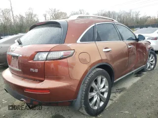 2006 Infiniti FX with VIN JNRBS08WX6X400546, listed as a Copart auction lot 49490105 with Not Provided miles and Non Repairable. Bid and sale history available at carsss.com. Image 3.