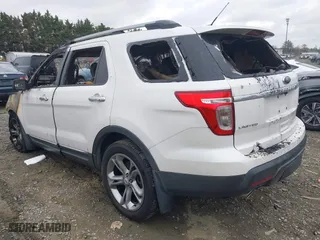 2013 Ford Explorer Limited with VIN 1FM5K8F86DGA60918, listed as a IAAI auction lot 41853203 with 1 mi miles. Bid and sale history available at carsss.com. Image 3.